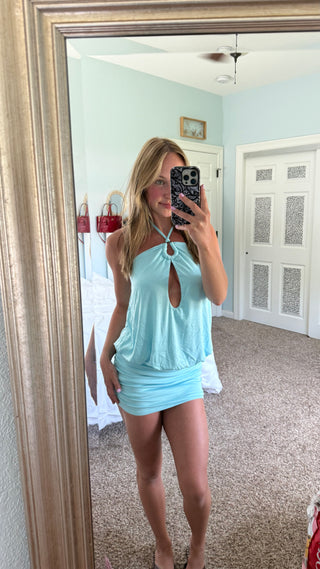 Ocean Blue Dress