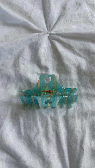 Sky Lemon Claw Clip