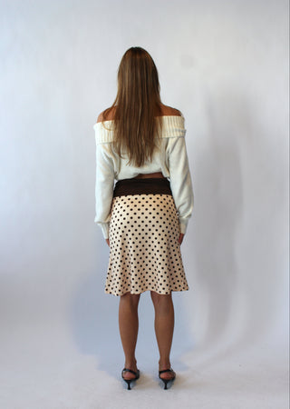 Café Polka Skirt