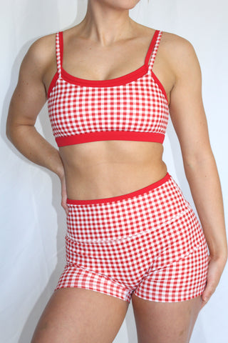 Strawberry Picnic Sport Bra
