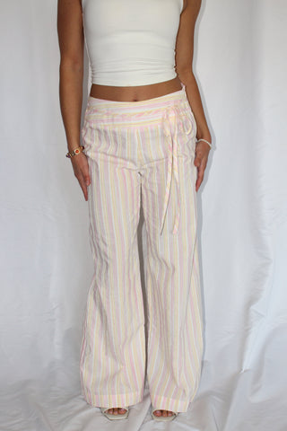 Pink Lemonade Stripe Pants