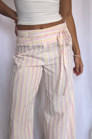 Pink Lemonade Stripe Pants