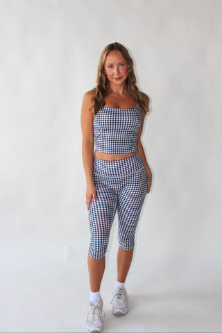 Monaco Gingham Tank
