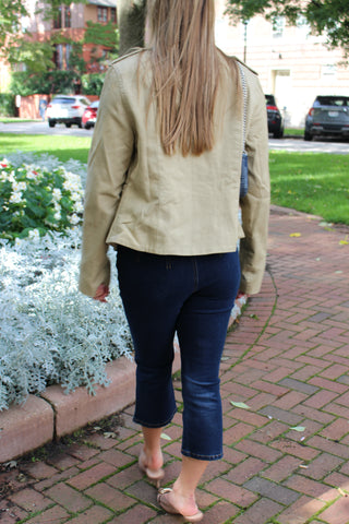 City Denim Capri