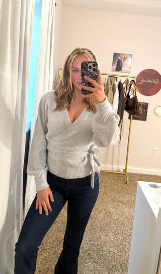 The Effortless Wrap Top