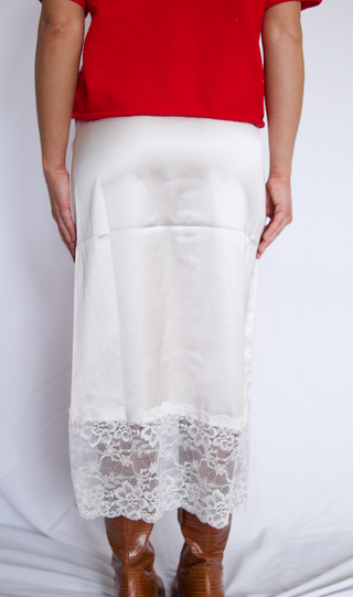 Pearl Trim Skirt